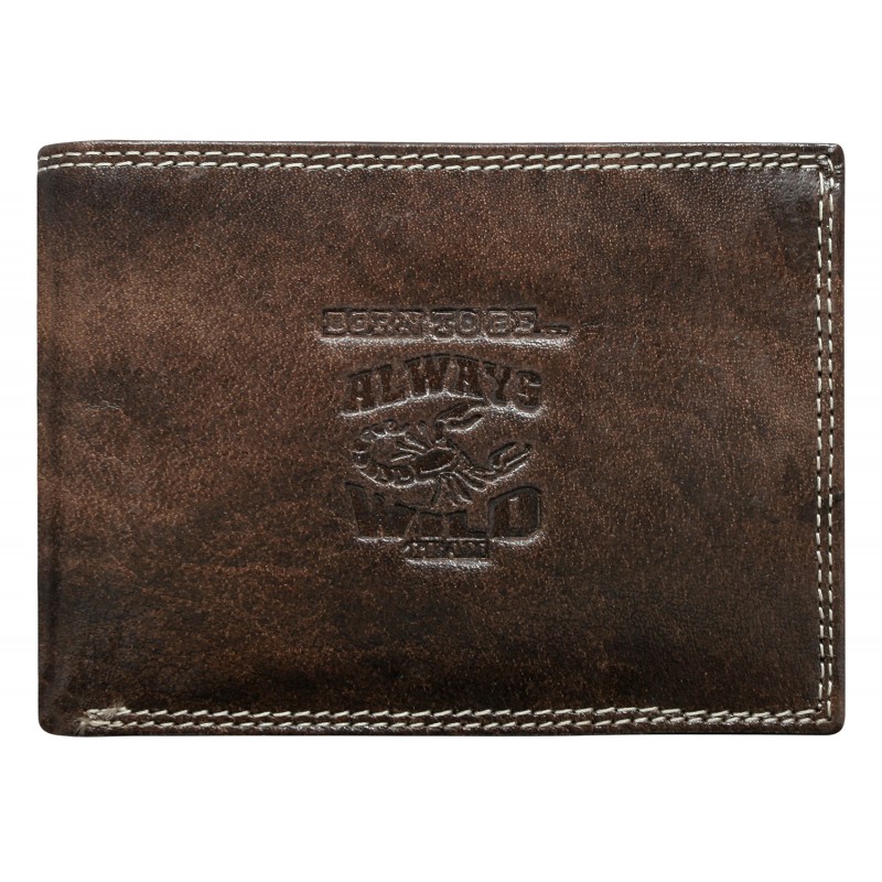 Гаманець чоловічий Always Wild N992-KBR D.BROWN